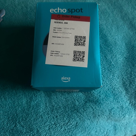 Echo Spot Smart Speaker